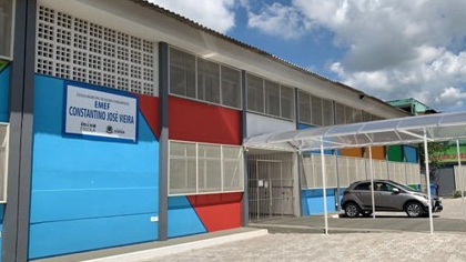 Escola Modelo é inaugurada em Viana